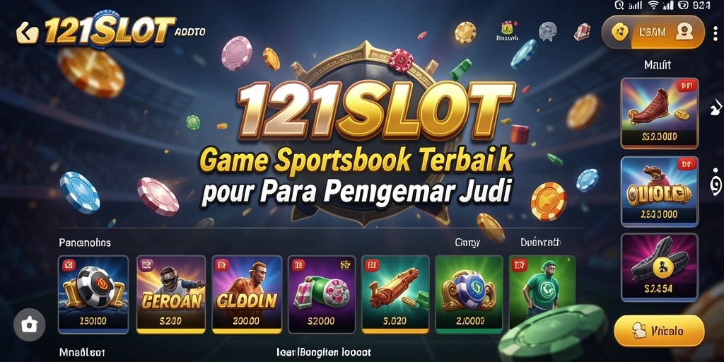 Tampilan gameplay 1121SLOT yang seru dan interaktif dalam taruhan olahraga.