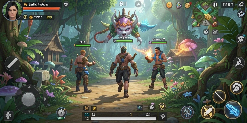 Gameplay 8II yang menakjubkan dalam simulasi dunia virtual.