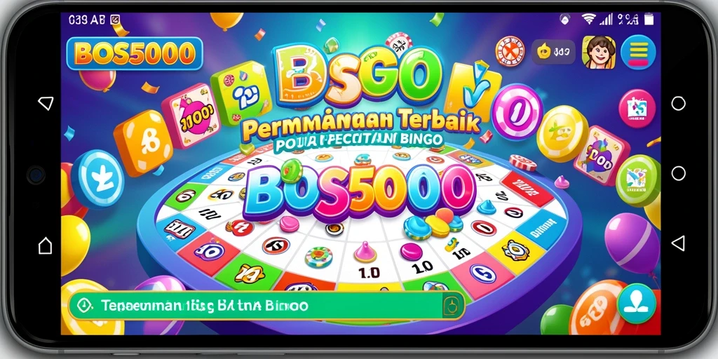Tampilan gameplay seru di BOS5000 dengan banyak pilihan Bingo.
