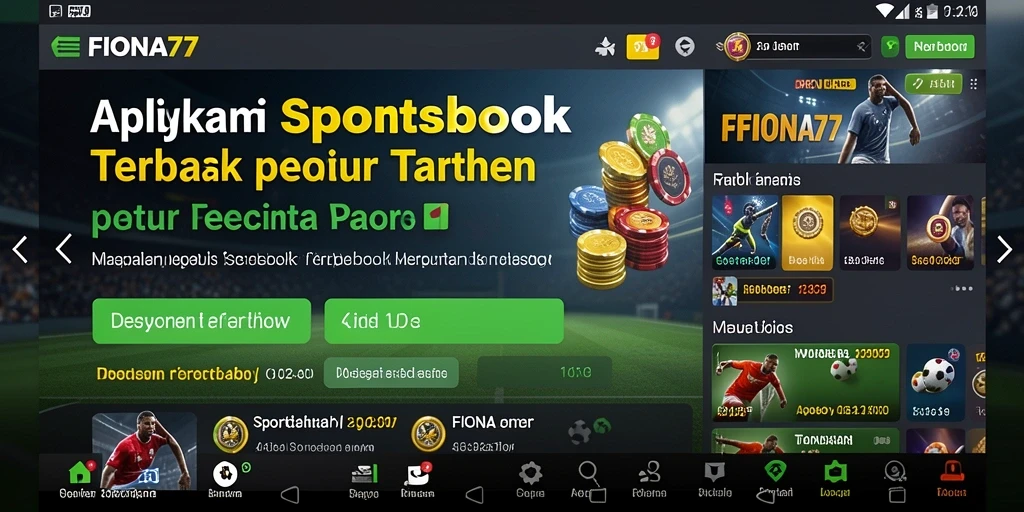 Screenshot FIONA77 menampilkan antarmuka taruhan yang menarik dan informatif.