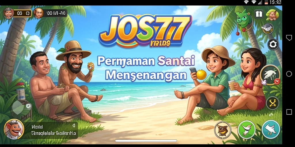 Screenshots menunjukkan gameplay JOS77 yang seru dan menarik.