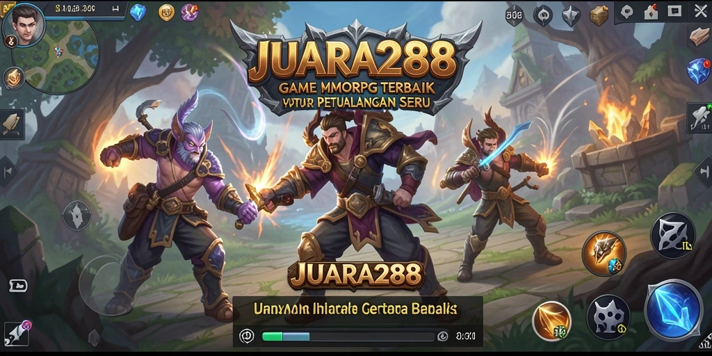Gameplay JUARA288 yang seru dengan visual memukau dalam aksi petualangan MMORPG.