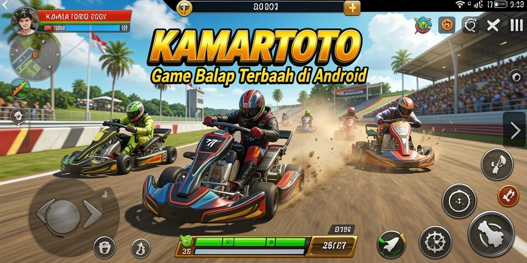 Tampilan gameplay KAMARTOTO yang mendebarkan dan penuh aksi.
