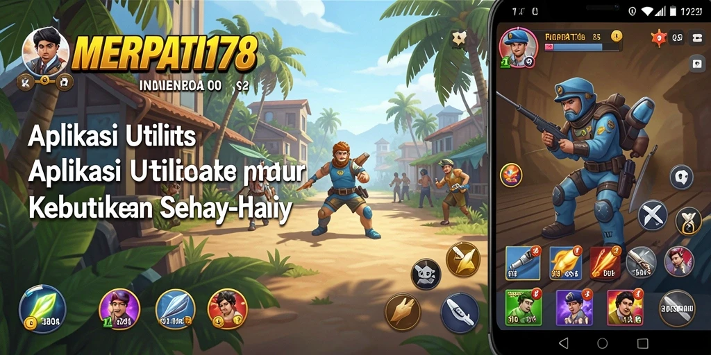 Tampilan antarmuka utama aplikasi MERPATI178 yang sederhana dan fungsional.