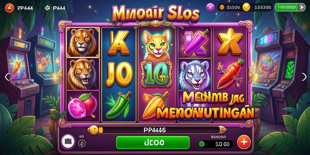 Tampilan gameplay Slot PP444 yang memikat dan interaktif.