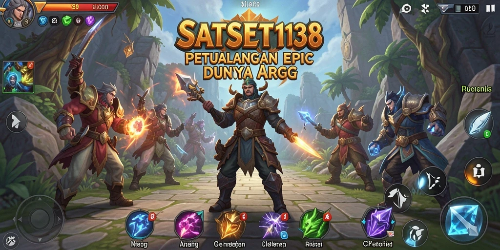 Gameplay seru SATSET138 dalam dunia ARPG penuh petualangan.