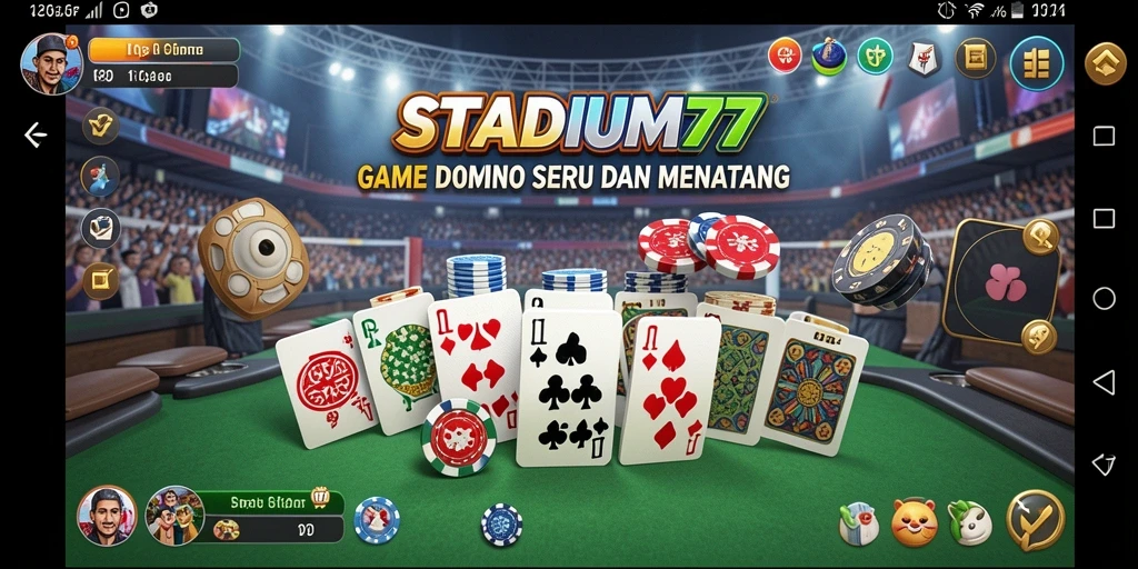 Tampilan gameplay STADIUM77 yang seru dan interaktif.